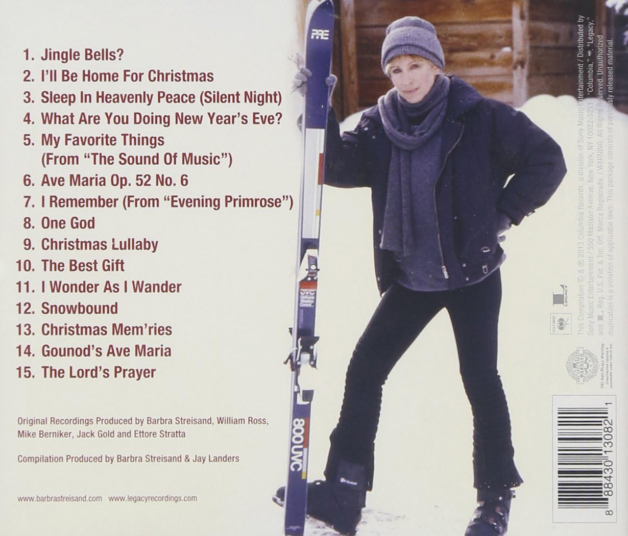 Image of Artwork for Barbra Streisand's The Classic Christmas Album (CD)